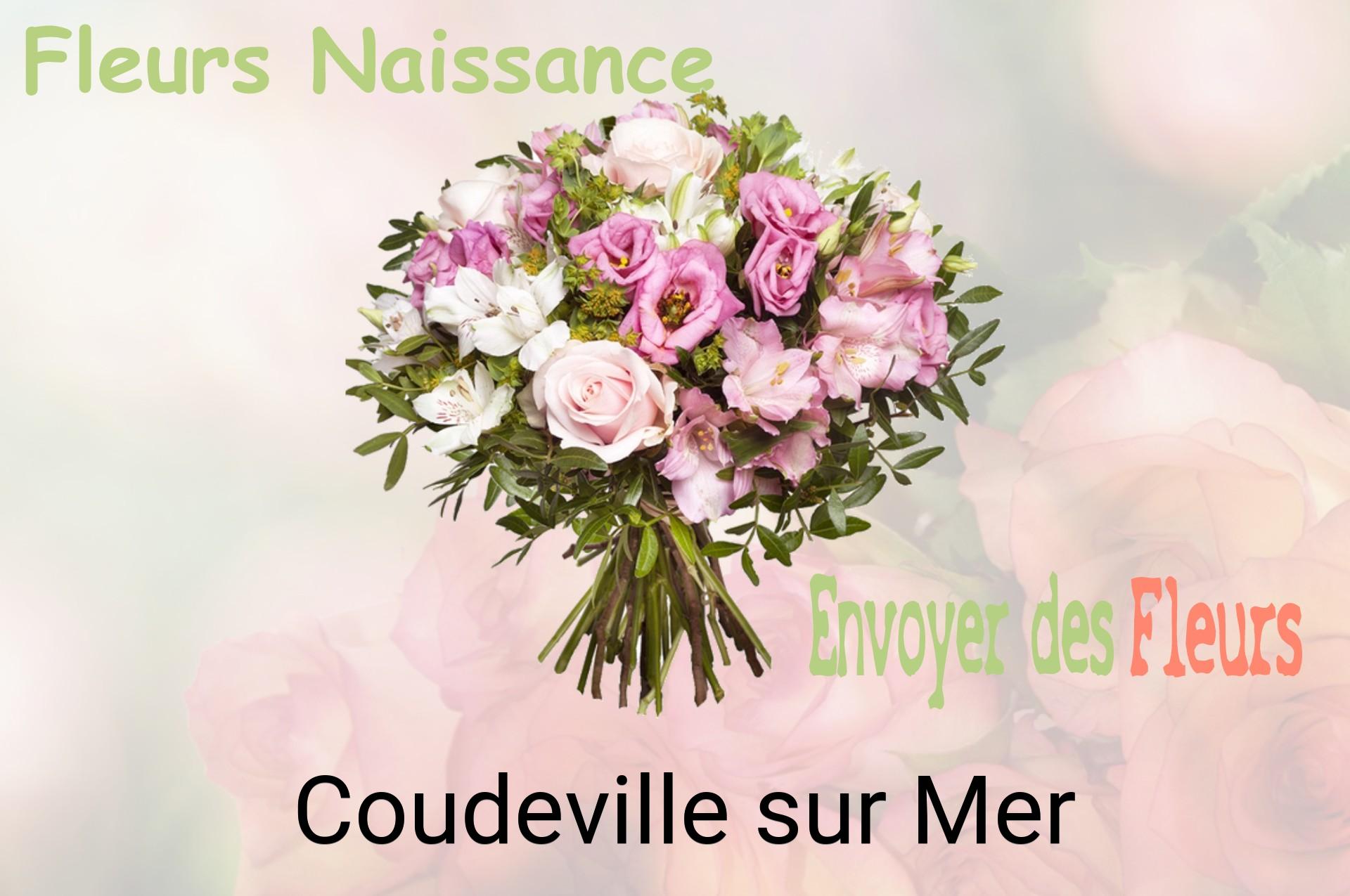 Bouquet de fleurs de naissance livré à Coudeville-sur-Mer